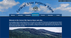 Desktop Screenshot of camphajovna.cz